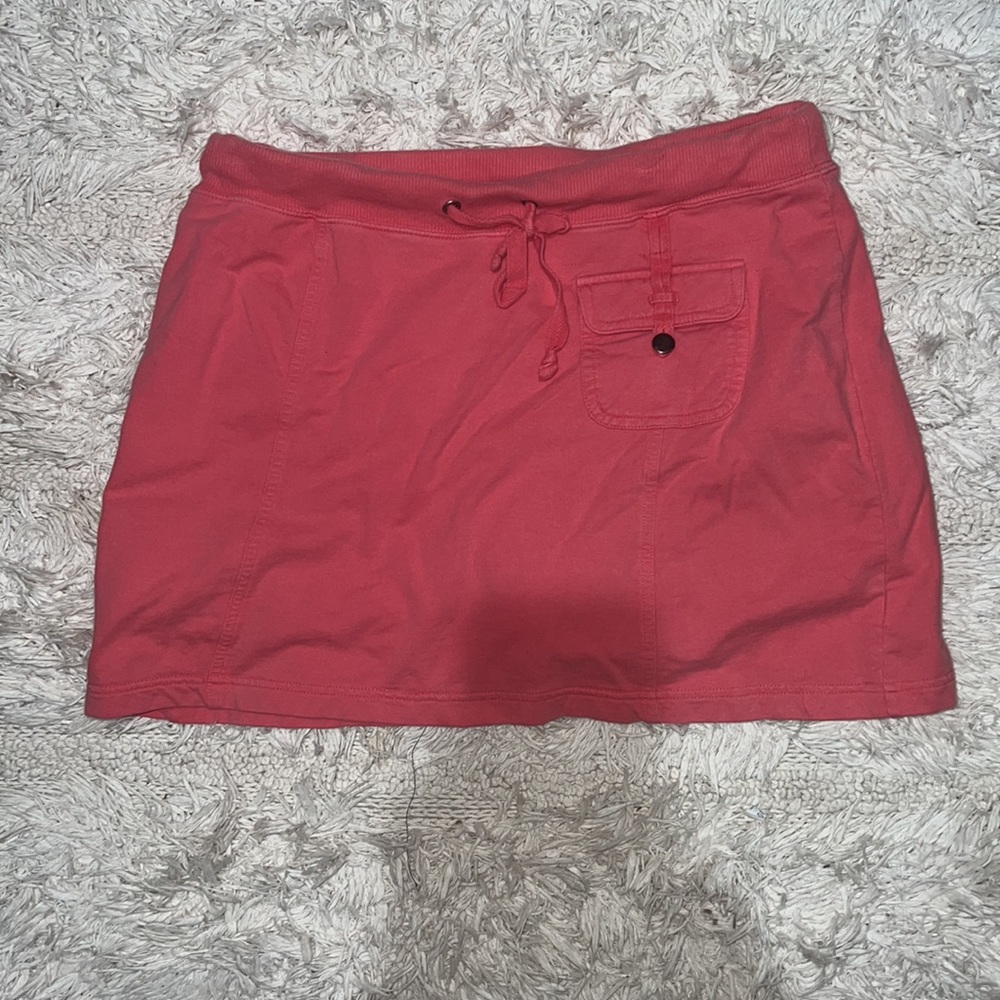 Y2K vintage track mini skort skirt